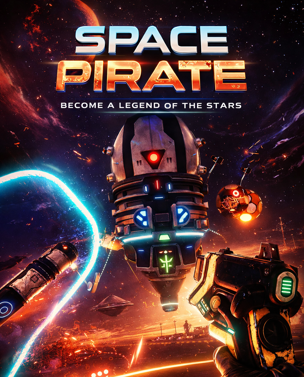 Space Pirate – VR-Spiel bei PlayVR Wien