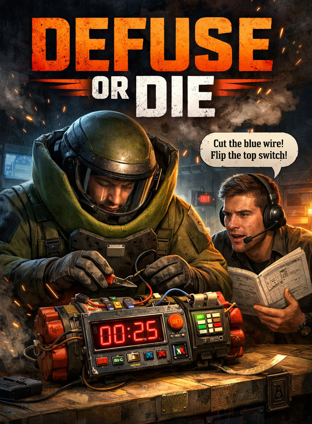 Defuse or Die – VR-Spiel bei PlayVR Wien