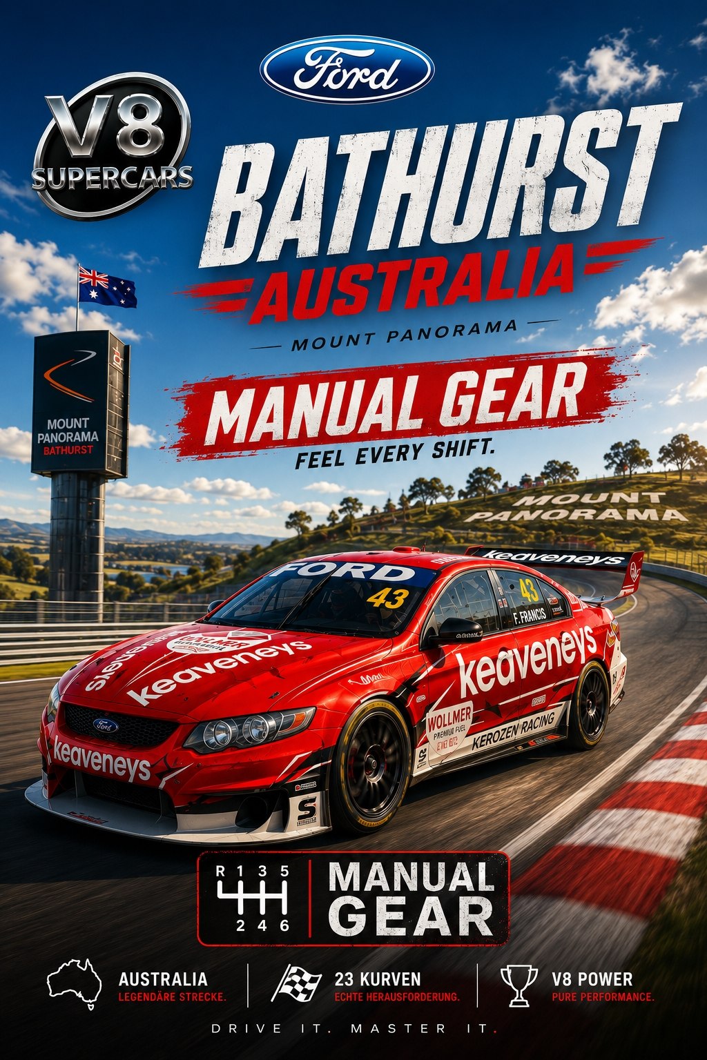 Bathurst Australia – VR-Spiel bei PlayVR Wien