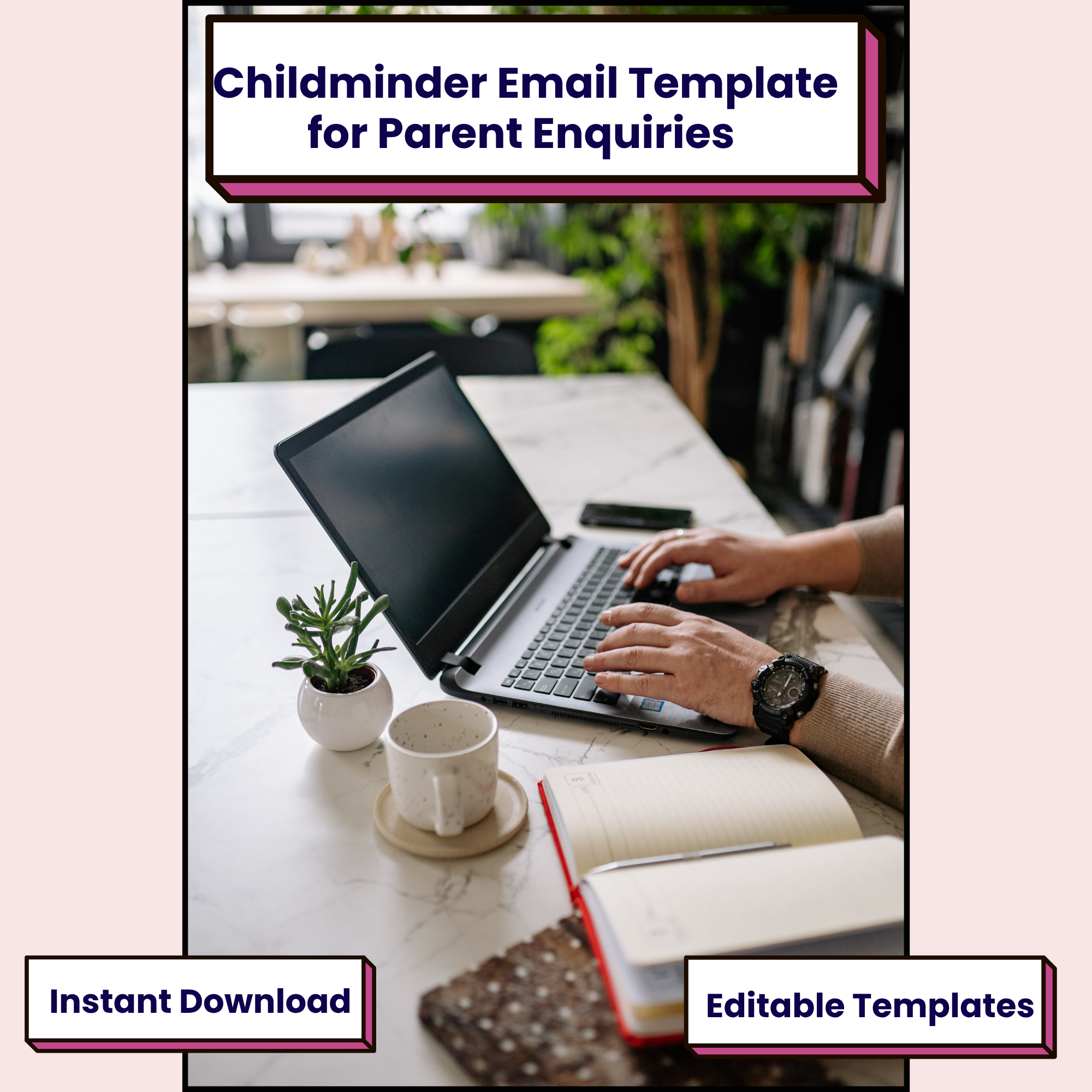 Childminder Email Template | Parent Enquiry Response | Childcare Business Client