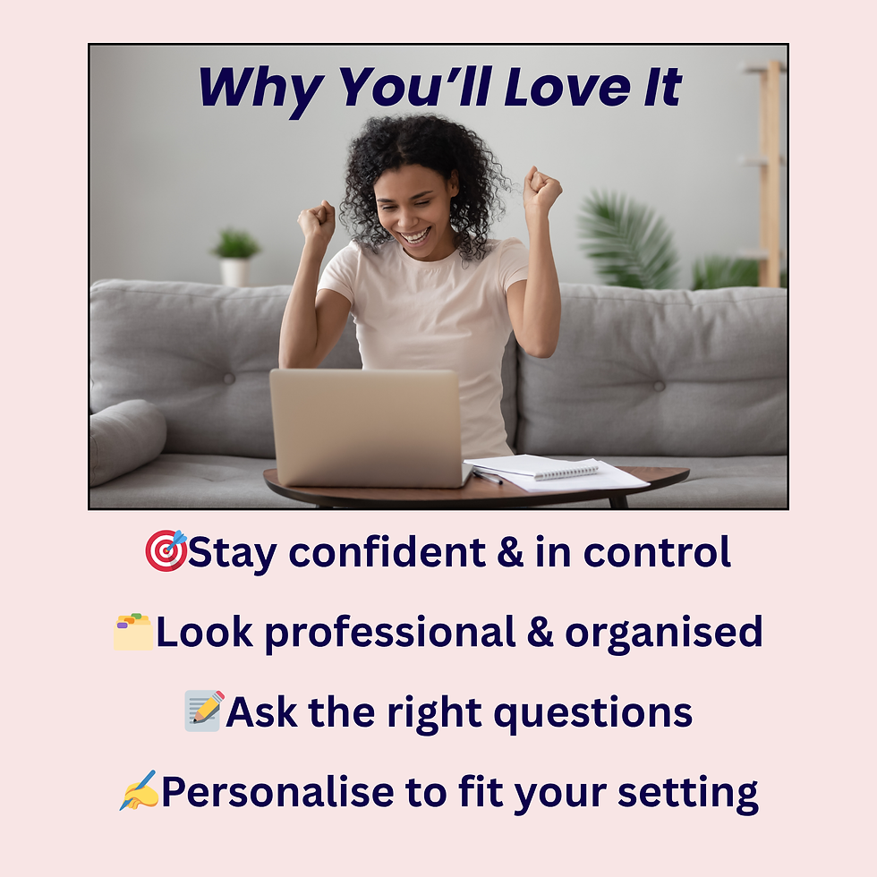 Thumbnail: Childminder Show Around Pack | Visit Guides & Parent Info Sheets | Childcare Enq