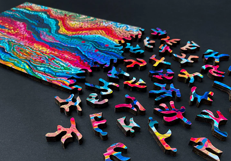 Pouvons-nous coller et encadrer des puzzles en bois ?