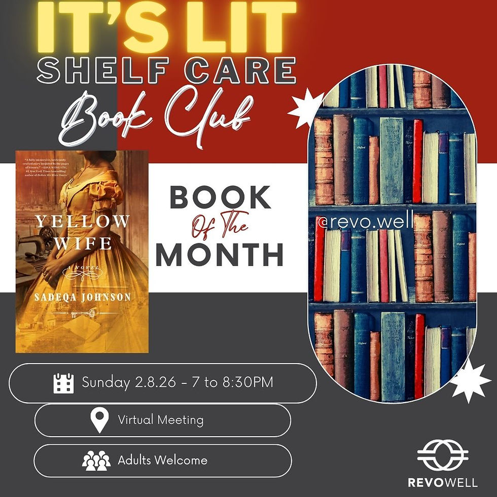 It's LIT  – Shelf Care Book Club (The Yellow Wife by Sadeqa Johnson)