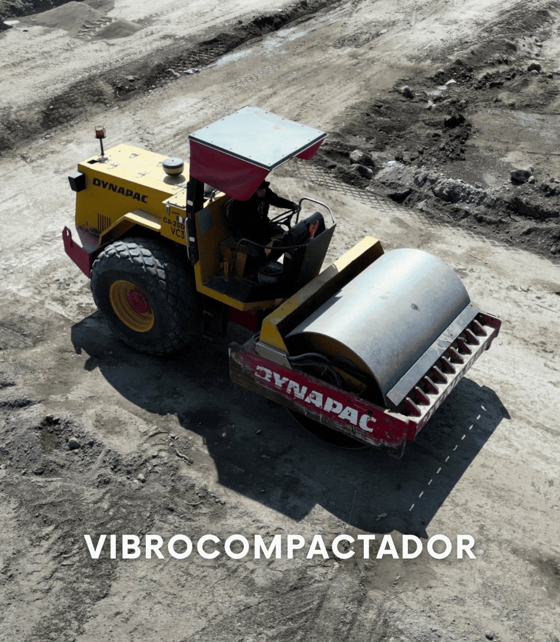 Monitoreo del Vibrocompactador