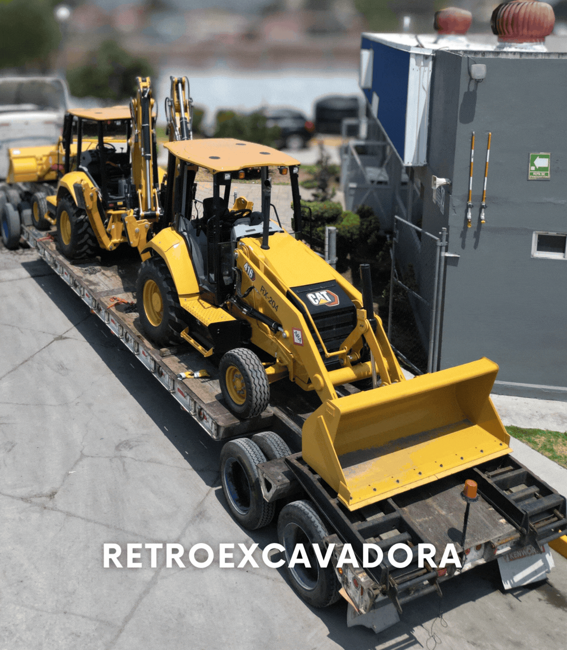 Monitoreo de Retroexcavadora