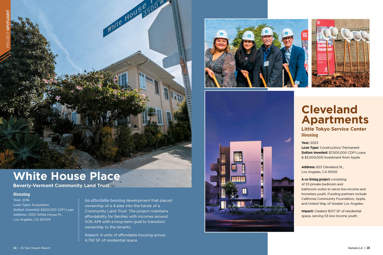 Genesis LA 25-Year Impact Report