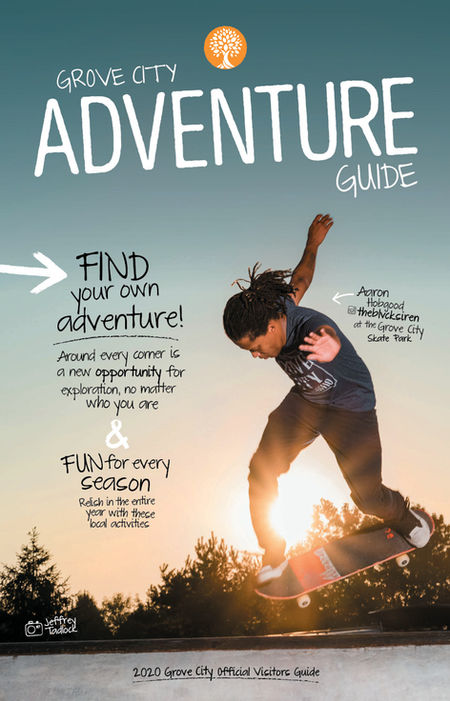 Visit Grove City 2020 Visitors Guide Cover