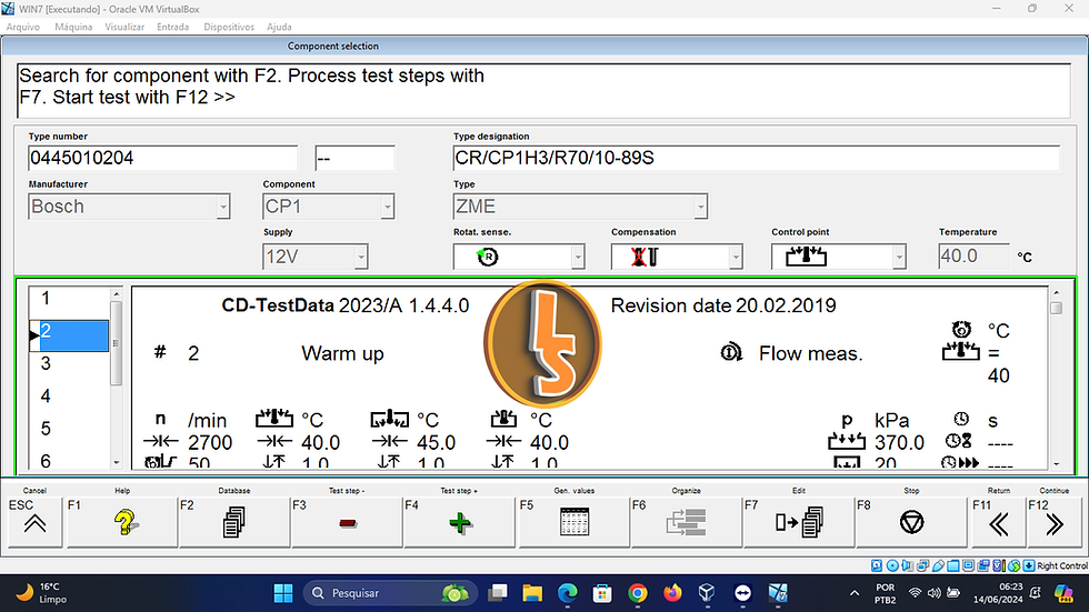 Thumbnail: SOFTWARE EPS945 - TEST DATA 2024A (EPS708/815) HIGH-PRESSURE PUMPS