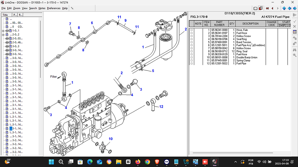 Miniatura: DOOSAN (DAEWOO) FORKLIFT EPC - ELECTRONIC CATALOG