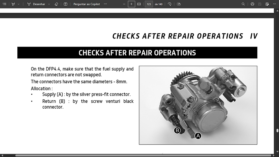 Miniature : DELPHI - WORKSHOP MANUALS - COMMON RAIL INJECTORS AND PUMPS.