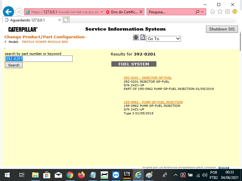 Miniatura: CATERPILLAR SIS 2018 [01.2018] SOFTWARE