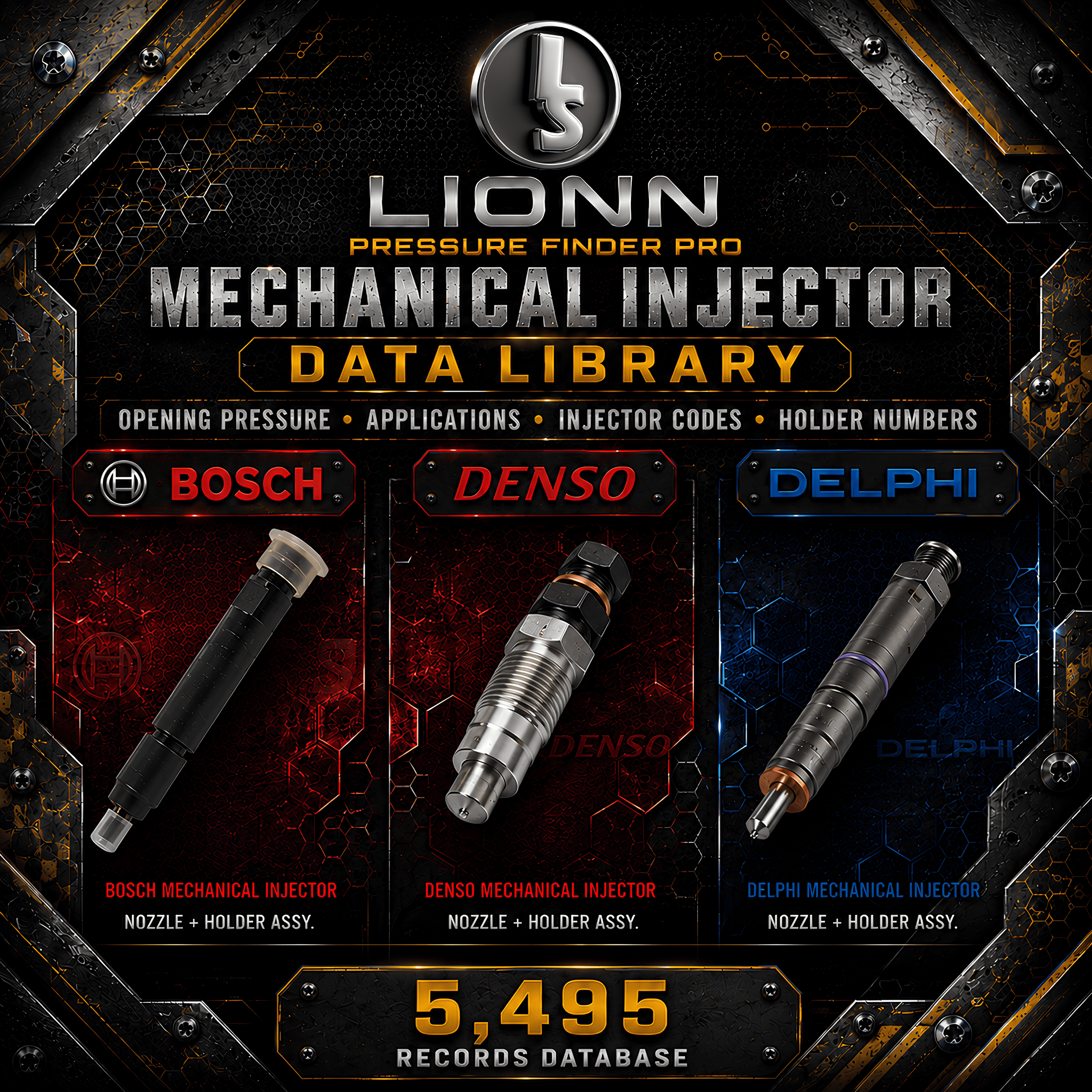 2026 MECHANICAL INJECTOR DATA SOFTWARE