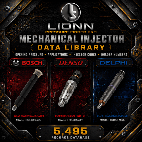 2026 MECHANICAL INJECTOR DATA SOFTWARE | Lionn Auto Softwares