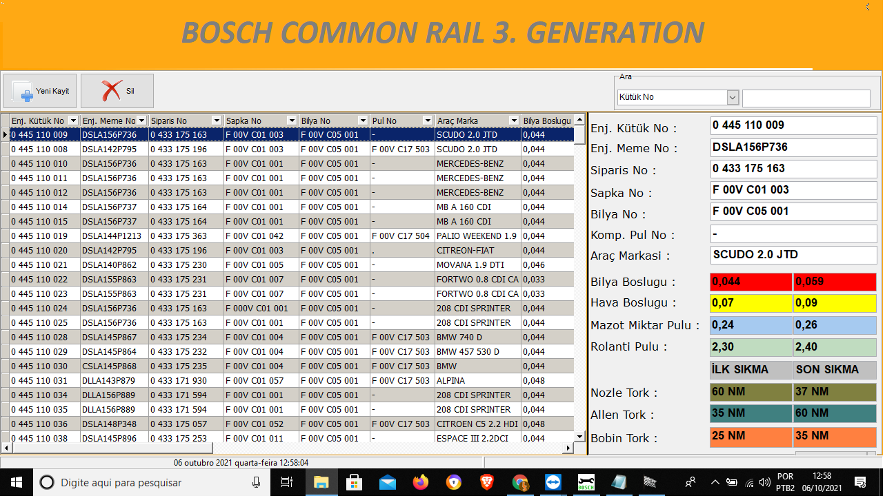 BOSCH COMMON RAIL 3. GENERATION - SOFTWARE