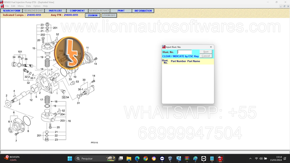 Miniature : NEW DENSO SOFTWARE 2022/2023 (UPDATE 12.2023) FOR 1 PC - WORKSHOPS (DIESEL LAB)