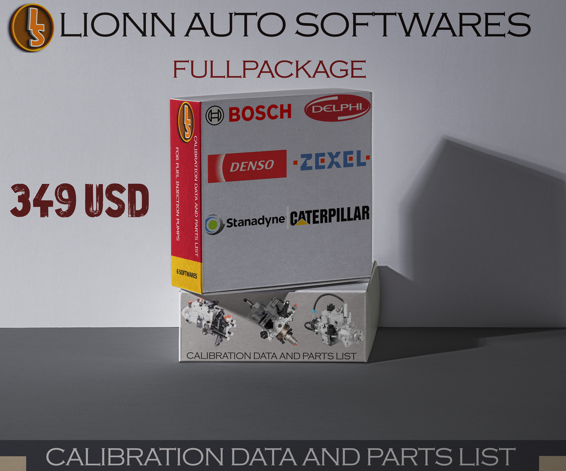 NEW FULL PACKAGE - 6 SOFTWARES - FOR 1 PC