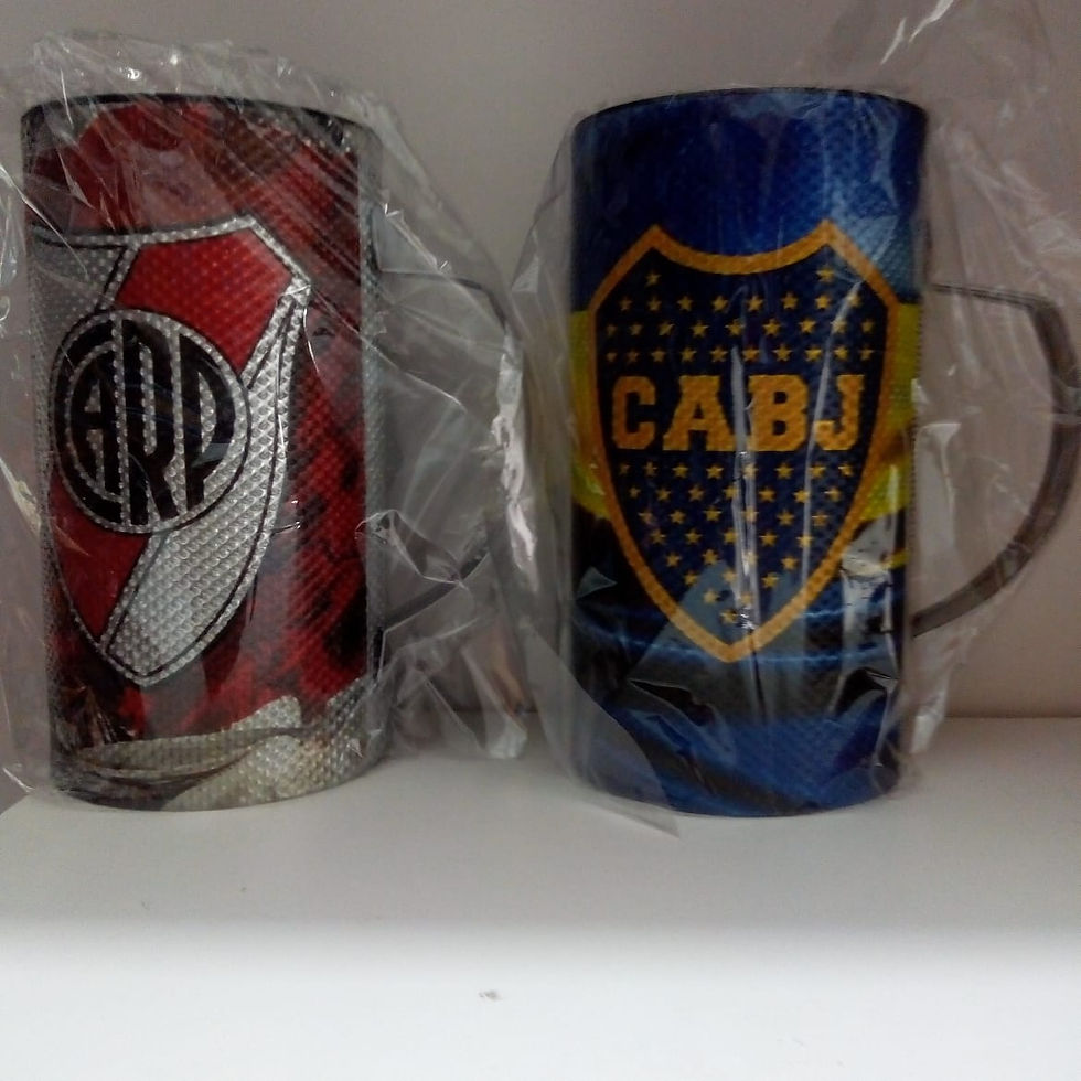 Miniatura: VASO GUIRO PLOTEADO CON PEINETA