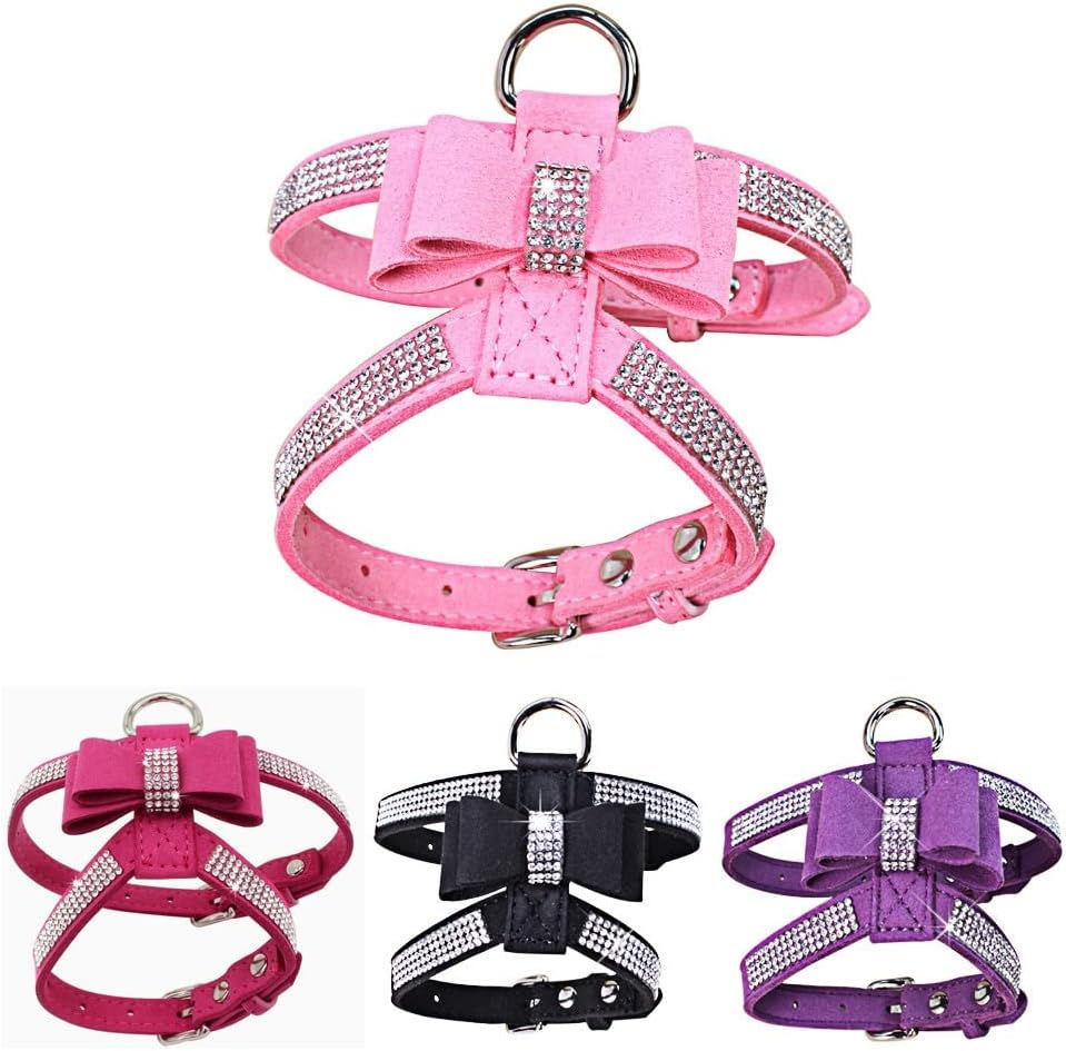 Thumbnail: Purple Bling  Harness for small Dogs