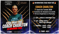 Stage boxe thaï avec le Coach Charlton Henri - Portet-sur-Garonne - Boxe and mind academy