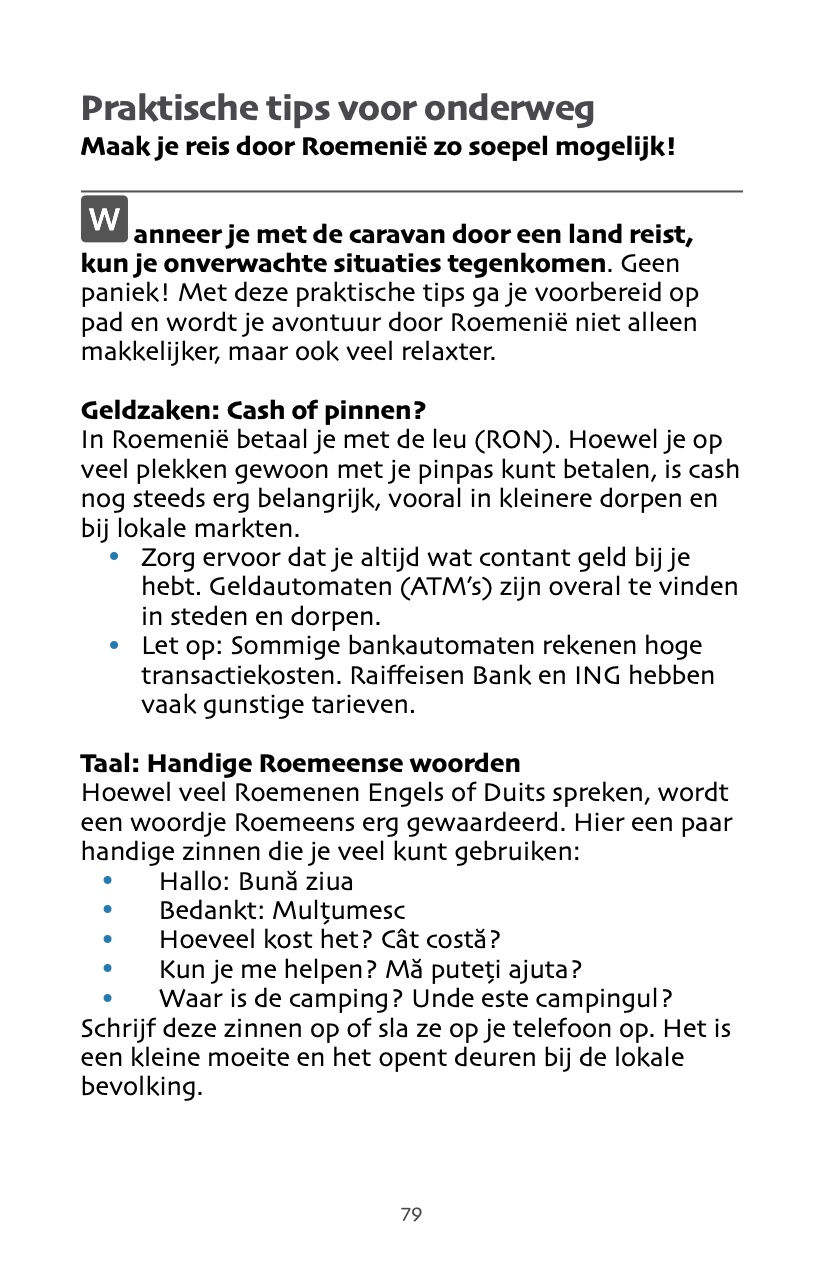 Thumbnail: Caravan Reisgids Boekvorm - Ontdek Roemenië - Caravan2live