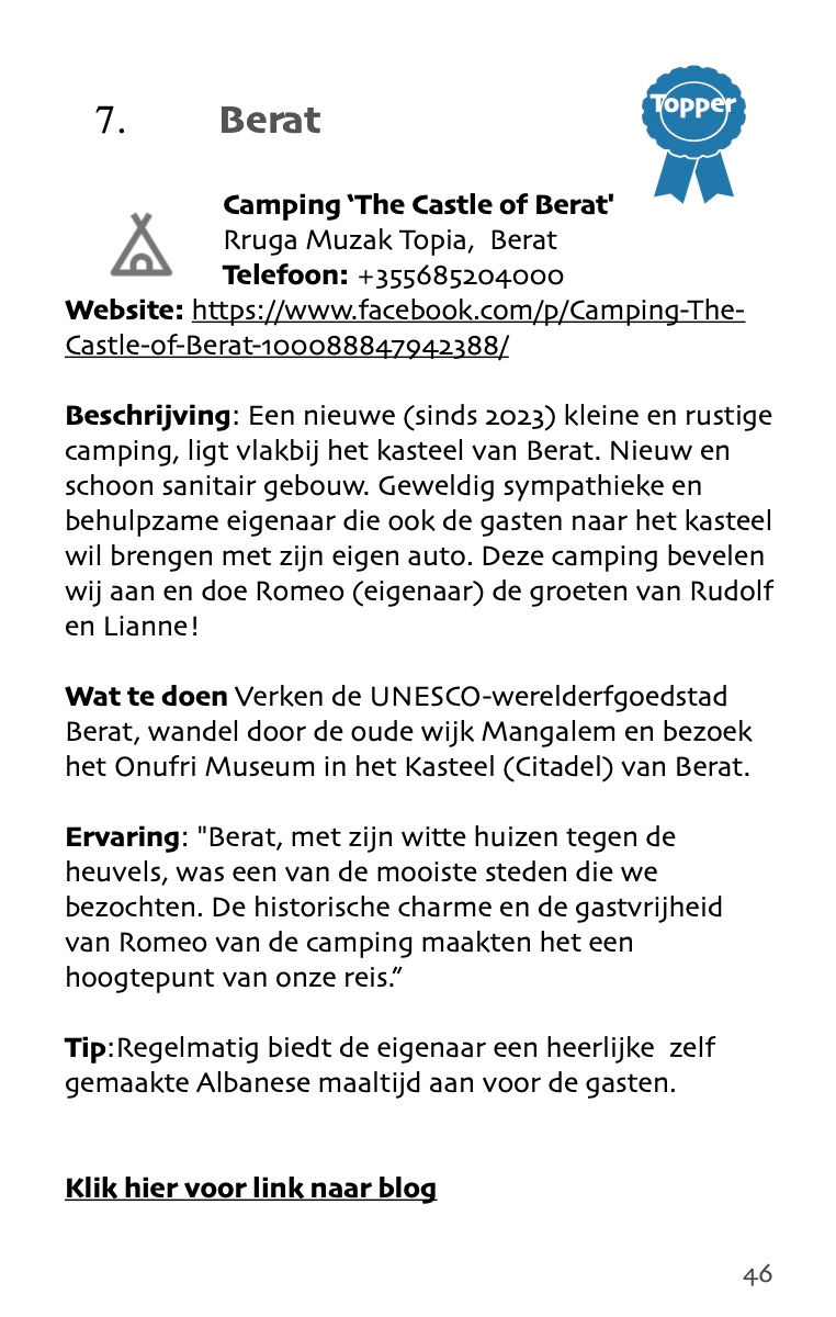 Thumbnail: Caravan Reisgids Boekvorm - Ontdek Albanië - Caravan2live