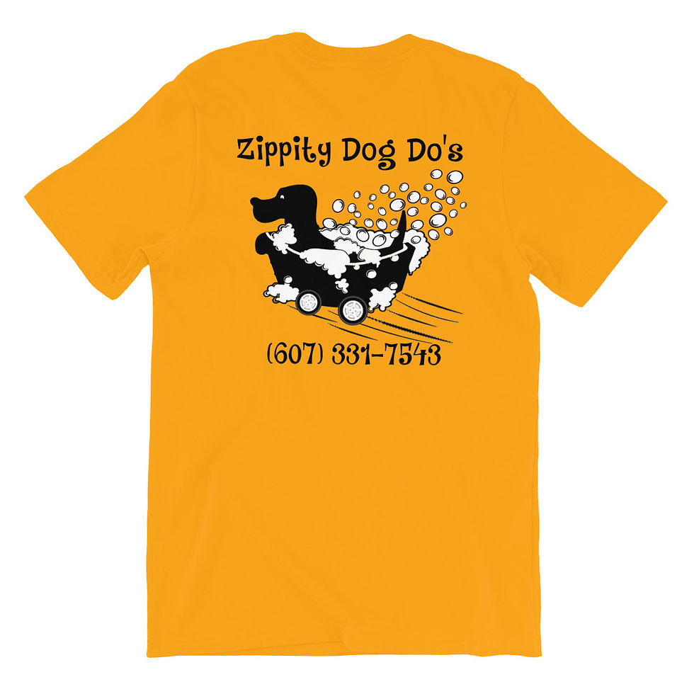 Thumbnail: Zippity Dog Do's Grooming Salon Custom T-Shirt