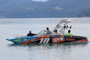 Motorboot Master Craft X Star im Wettkampfmodus