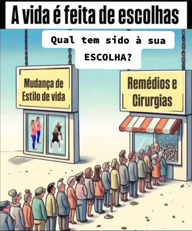 A VIDA É FEITA DE ESCOLHAS