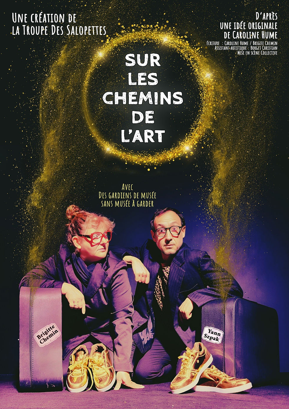 Affiche chemins de l'art