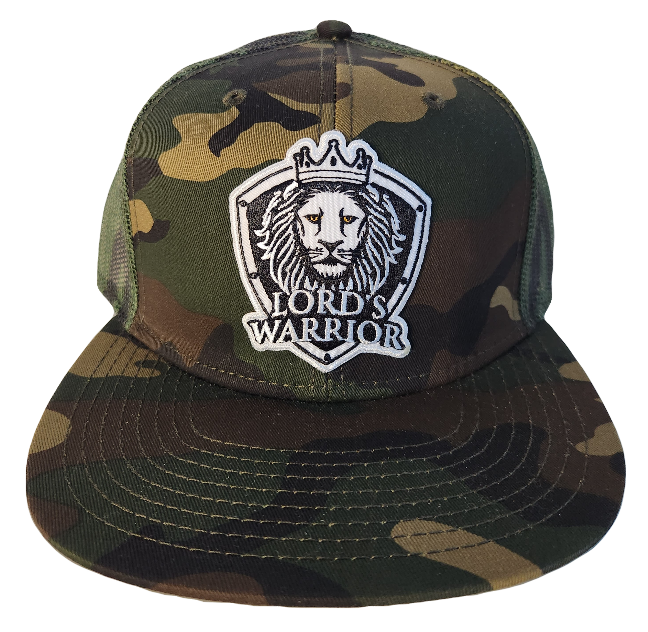 153 Camo Mid Profile  Trucker Snapback
