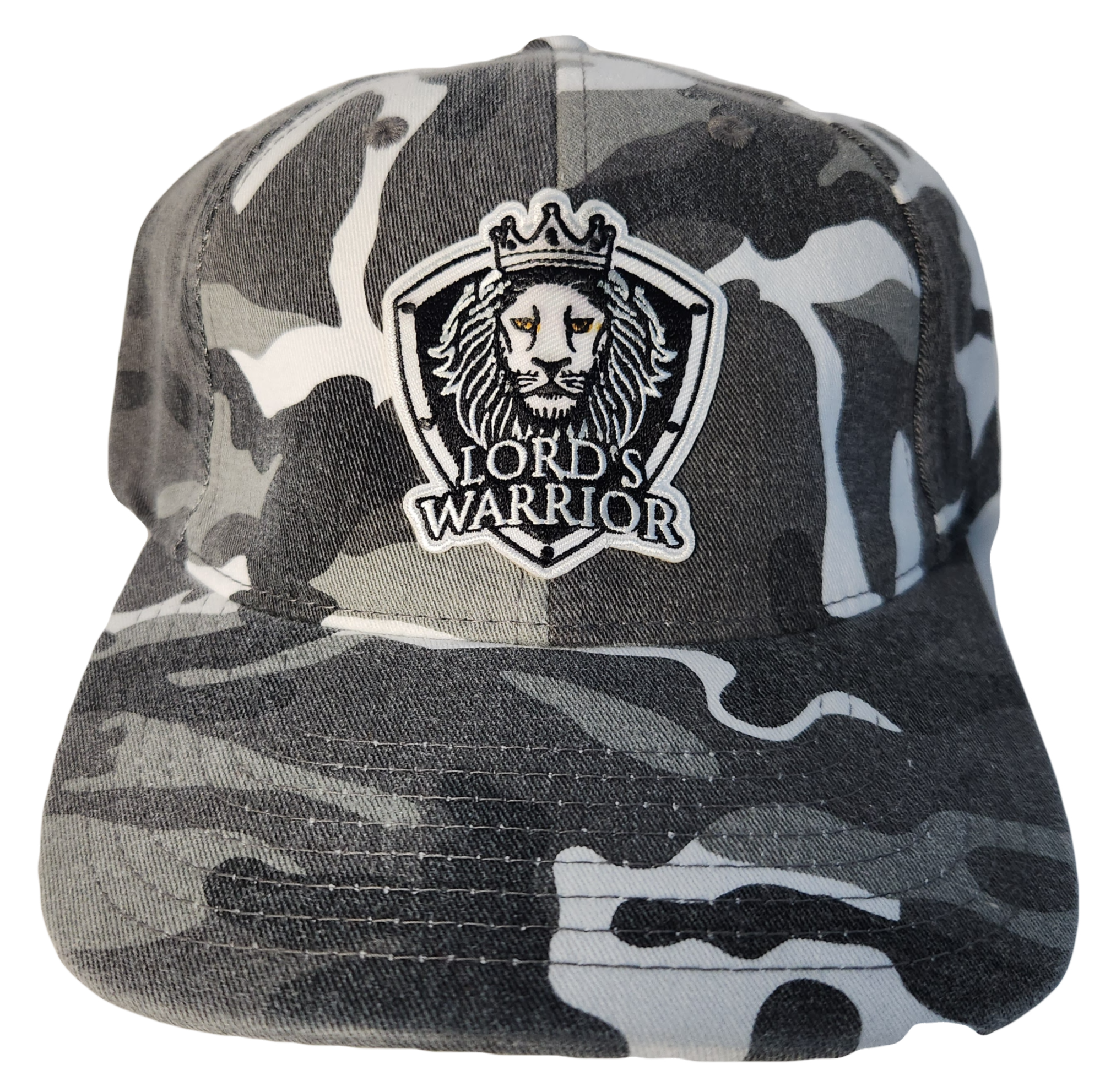 Blk/White/Grey camo - Flexfit S/M