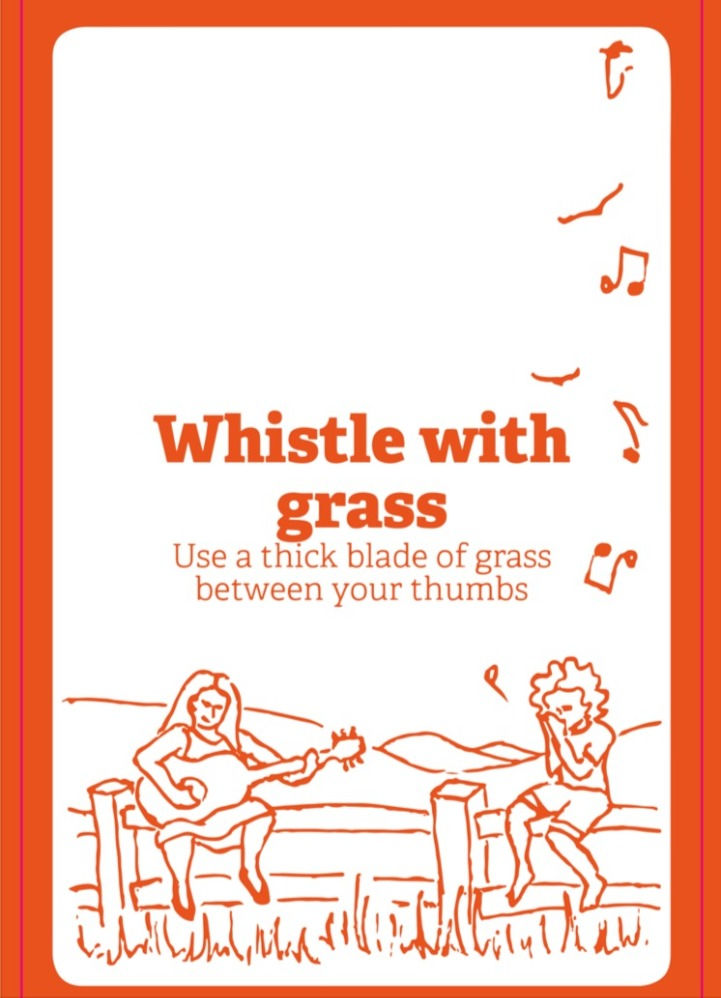 Whistle With Grass