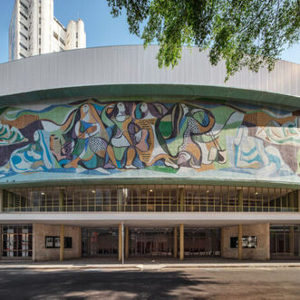 O mural de Di Cavalcanti