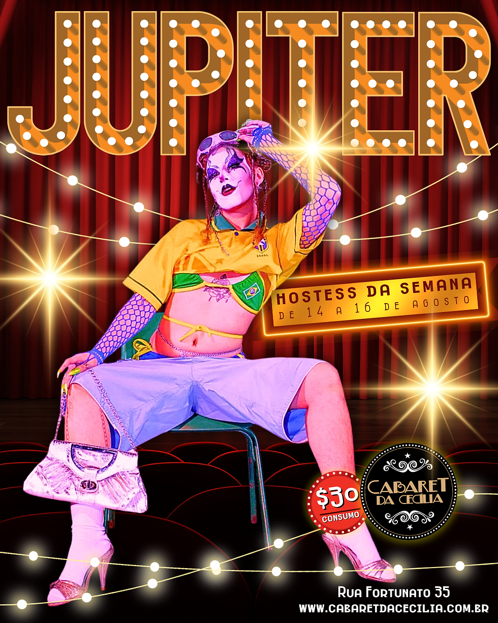 HOSTESS DA SEMANA: JUPITER