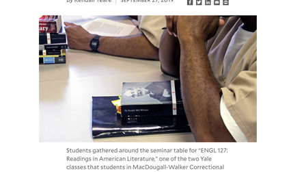 "Prison Education Initiative brings liberal arts to incarcerated students"