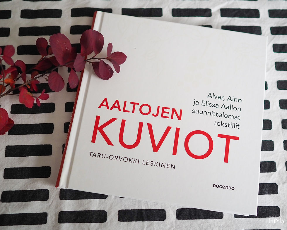 Aaltojen kuviot – sisustustekstiilit esiin arkistojen kätköistä