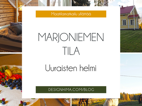 Marjoniementila Uuraisilla – ikimuistoisia juhlia ja ihania issikoita keskellä maalaisidylliä