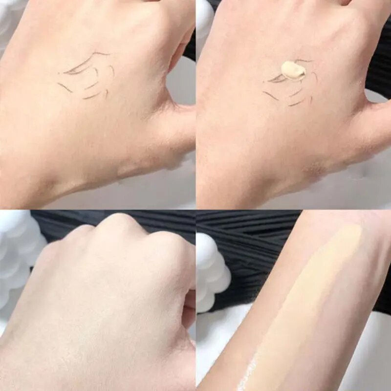 Thumbnail: JOCO Yayasan Cecair Wajah Krim Liputan Penuh Concealer Pemutihan Pelembap Perlin