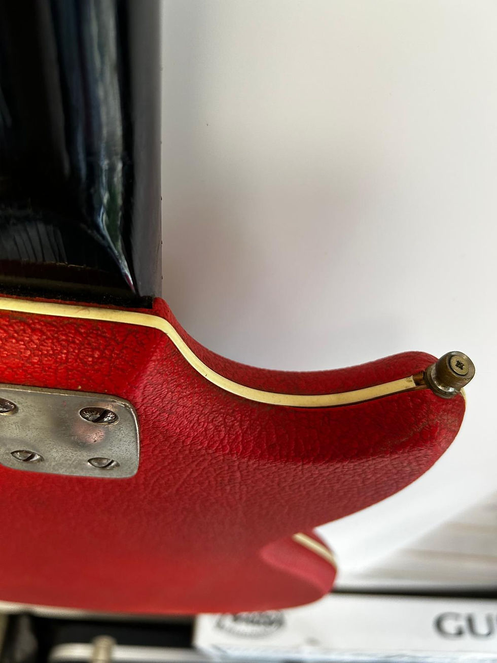 Miniature : Klira Triumphator vinyl red vintage guitar 1960s