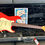 Miniature : Fender 1963 vintage stratocaster ( red wie Gary Moore )