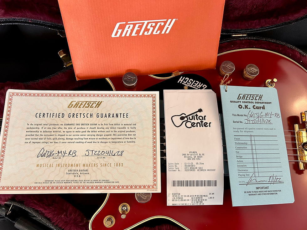 Thumbnail: Gretsch Firebird Malcom Young AC/DC Jet G6131 G-MY-RB