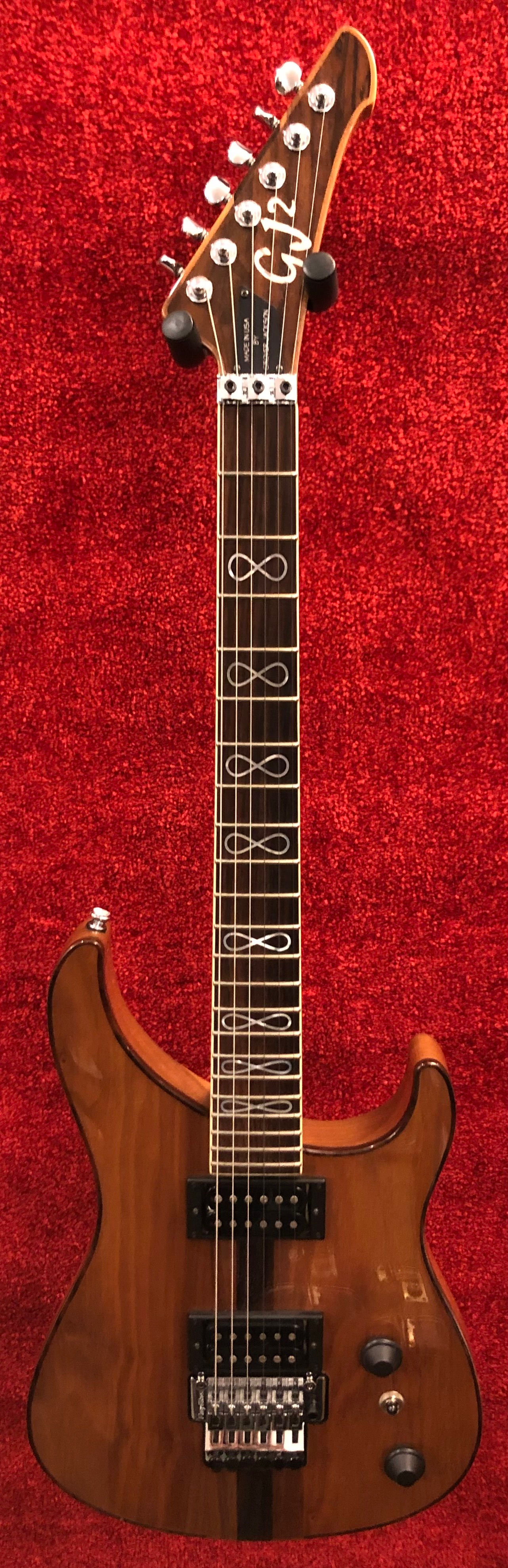 Jackson GJ2 USA custom shop Certificate signed floyd rose