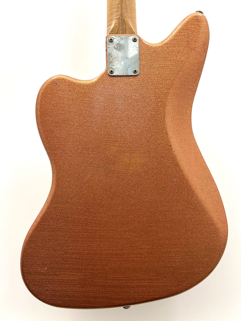 Miniature : Fender Jazzmaster kit sparkle Orange Copper relic pickups Fender USA