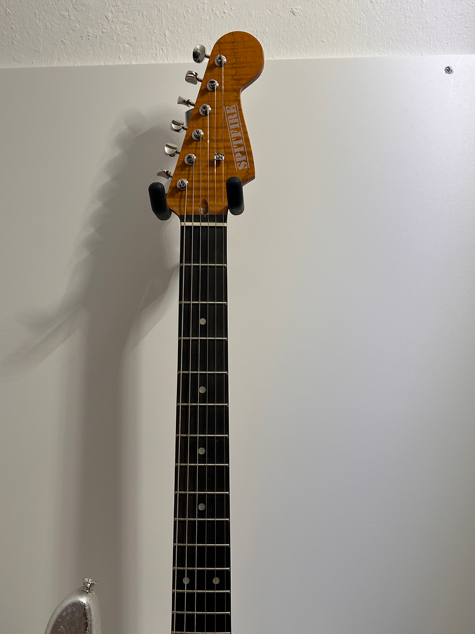 Miniature : Silver Stratocaster Spitfire with Fender USA pickups