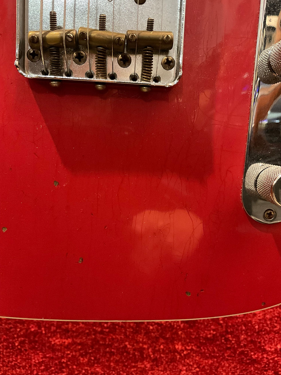 Miniature : Fender télécasterCustom Shop 61' reissue journeyman relic