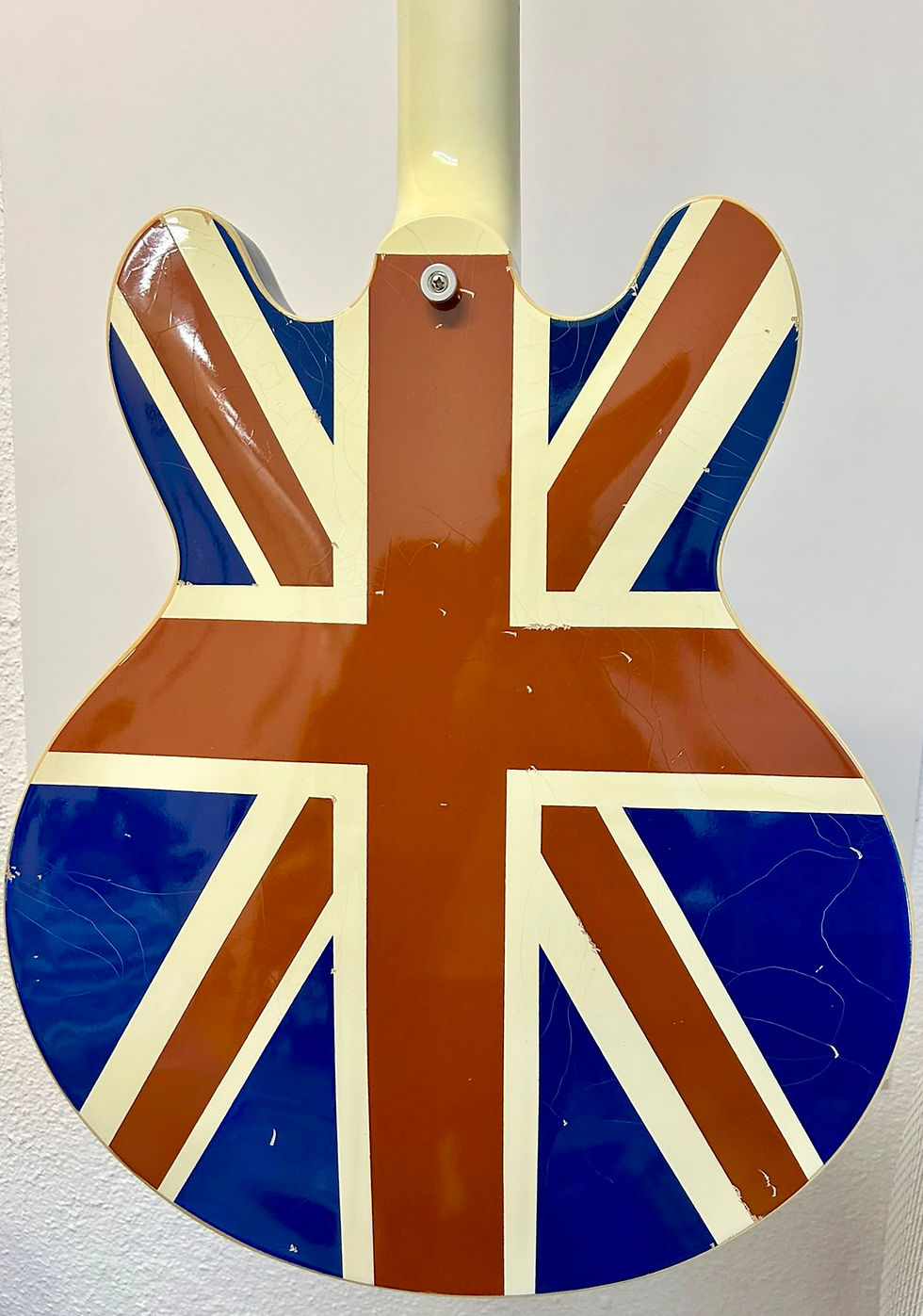 Miniature : Gibson ES335 Relic style Union Jack Oasis