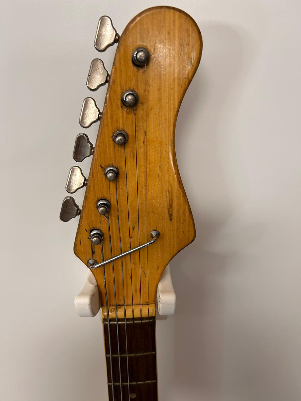 Miniature : Stratocaster Fiesta red 4 pickups vintage guitar 1970s