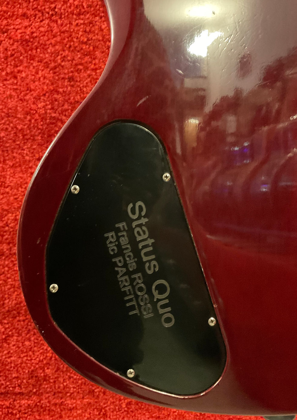 Miniature : Gibson SG, Status Quo, 1993