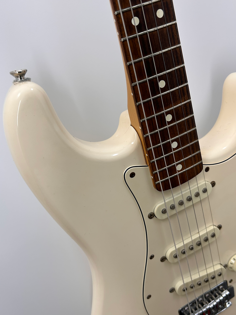 Miniature : Fender Stratocaster USA vintage 1999 vintage white