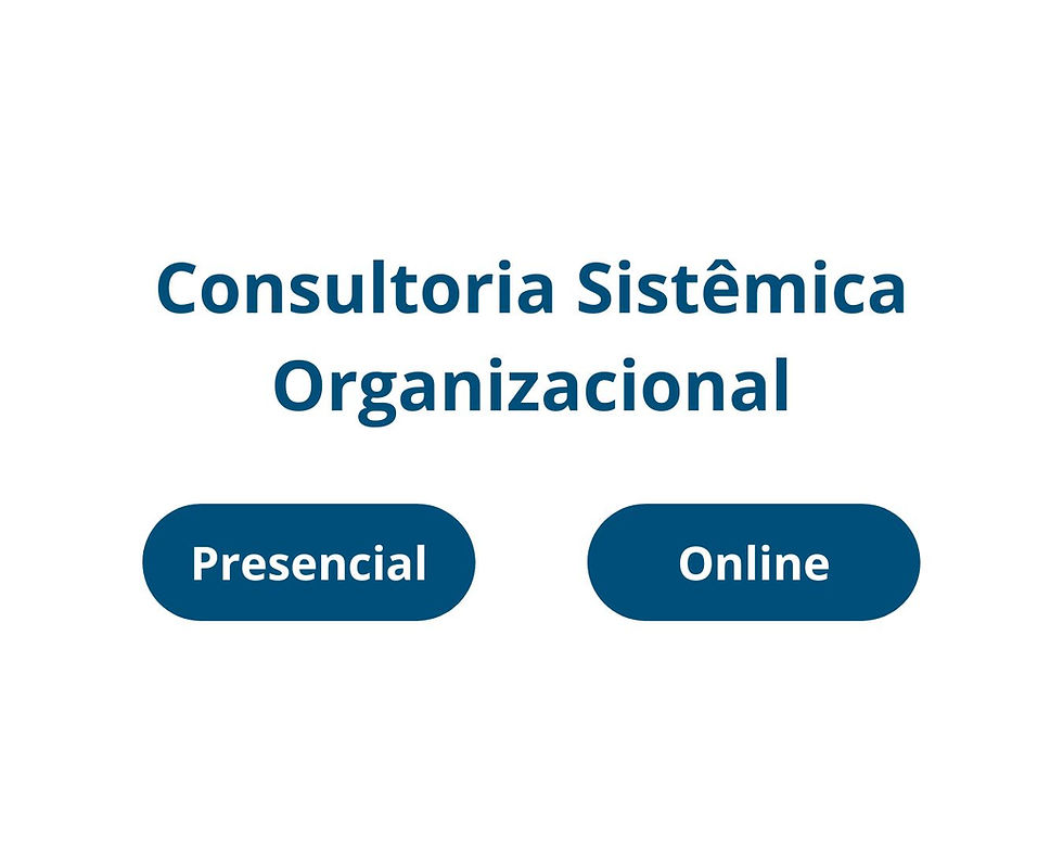 Consultoria Sistêmica Organizacional 